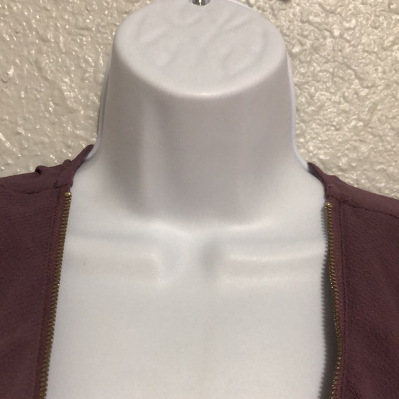 Tempted Purple Ruffled Blouse Womens Plus  Size 2X - Picture 7 of 11